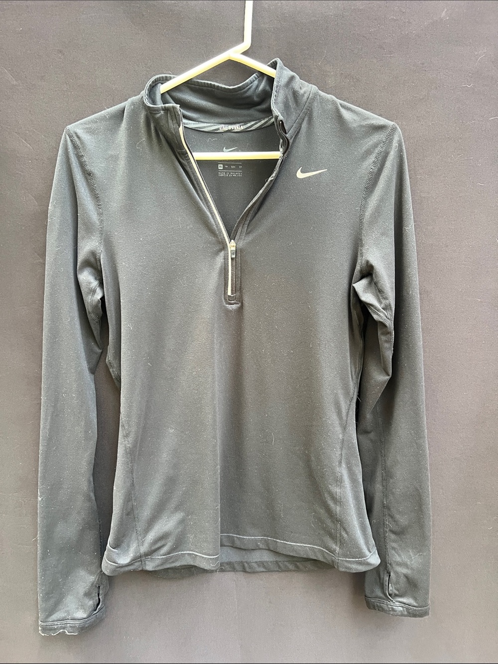 Nike Women’s Black Half-Zip Turtleneck Pullover